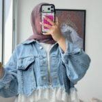Lace Denim Jacket