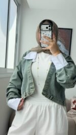 Sage Denim Jacket - Image 2