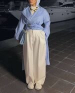 Striped Long Shirt - Image 2