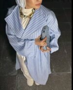 Striped Long Shirt - Image 3