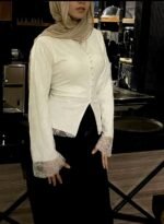 Pearl Lace Blouse - Image 2