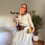 Linen Skirt Set