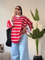 Striped Oversized Tee